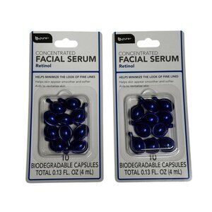 b.pure Retinol Facial Serum Capsules 2 Pack 10ct Each